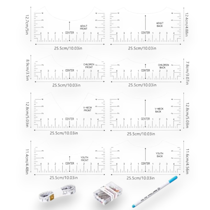 Set alineación de estampado - Tienda Stampaideas Imprimeideas
